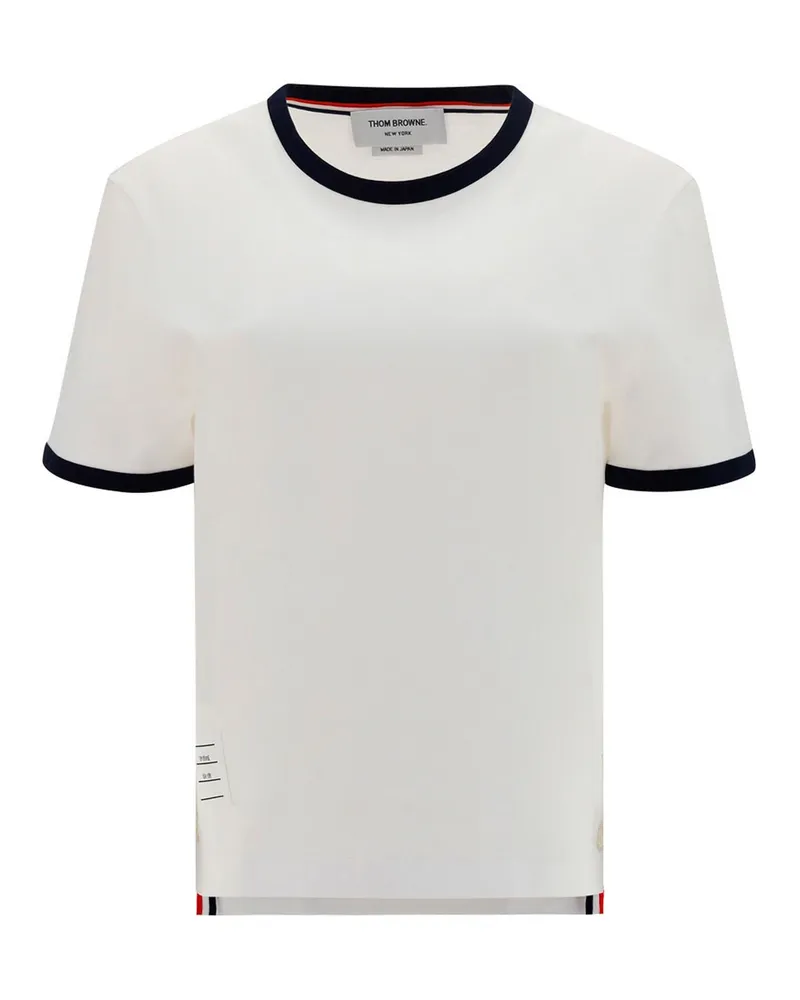 Thom Browne T-Shirt - Weiß Weiß