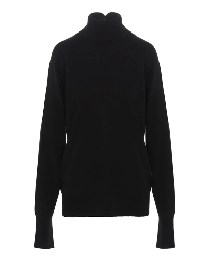 Jil Sander Rollkragenpullover - Schwarz Schwarz