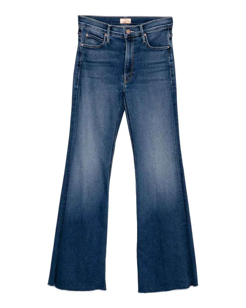 Mother Straight Leg Jeans - Blau Blau