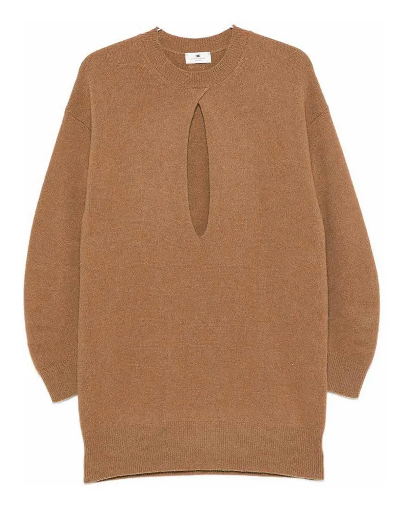 Elisabetta Franchi Kurzes Kleid - Braun Braun