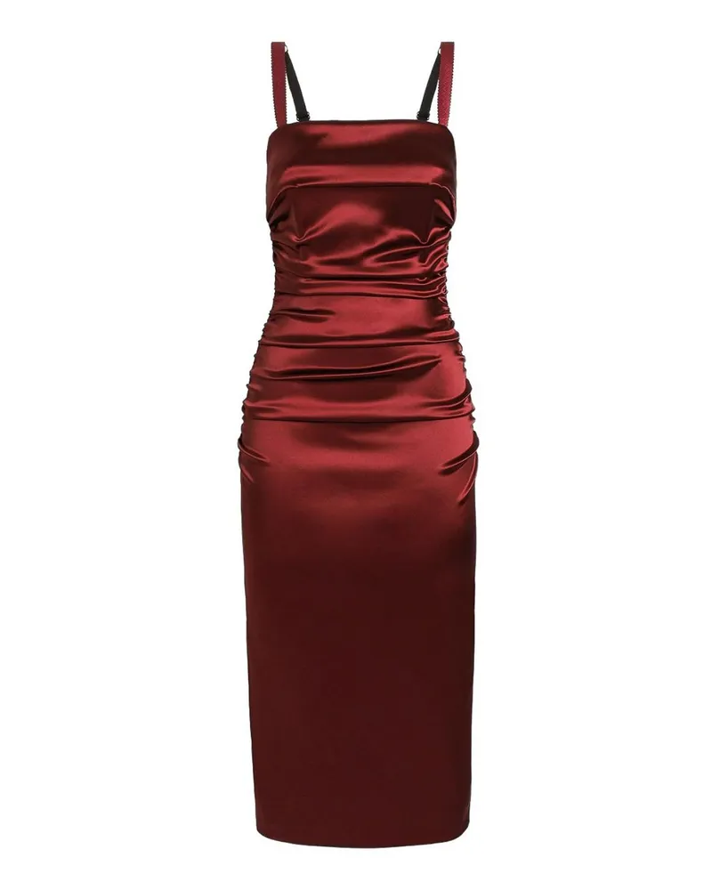 Dolce & Gabbana Knielanges Kleid - Rot Rot