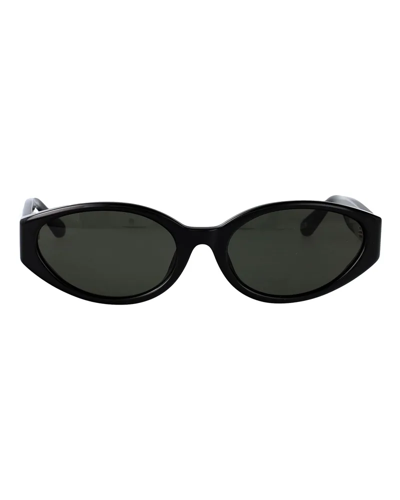 Linda Farrow Sonnenbrille - Schwarz Schwarz