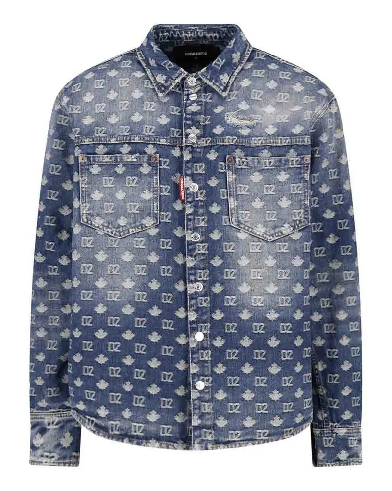 Dsquared2 Hemd - Blau Blau