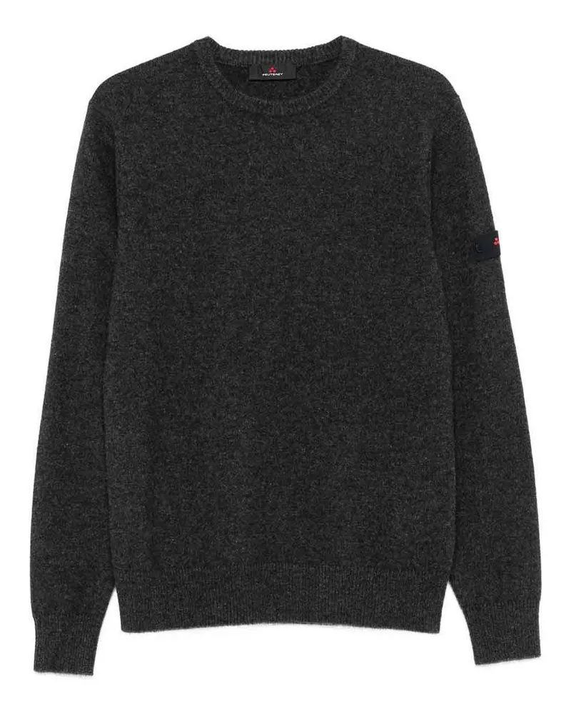 Peuterey Rundhalspullover - Grau Grau