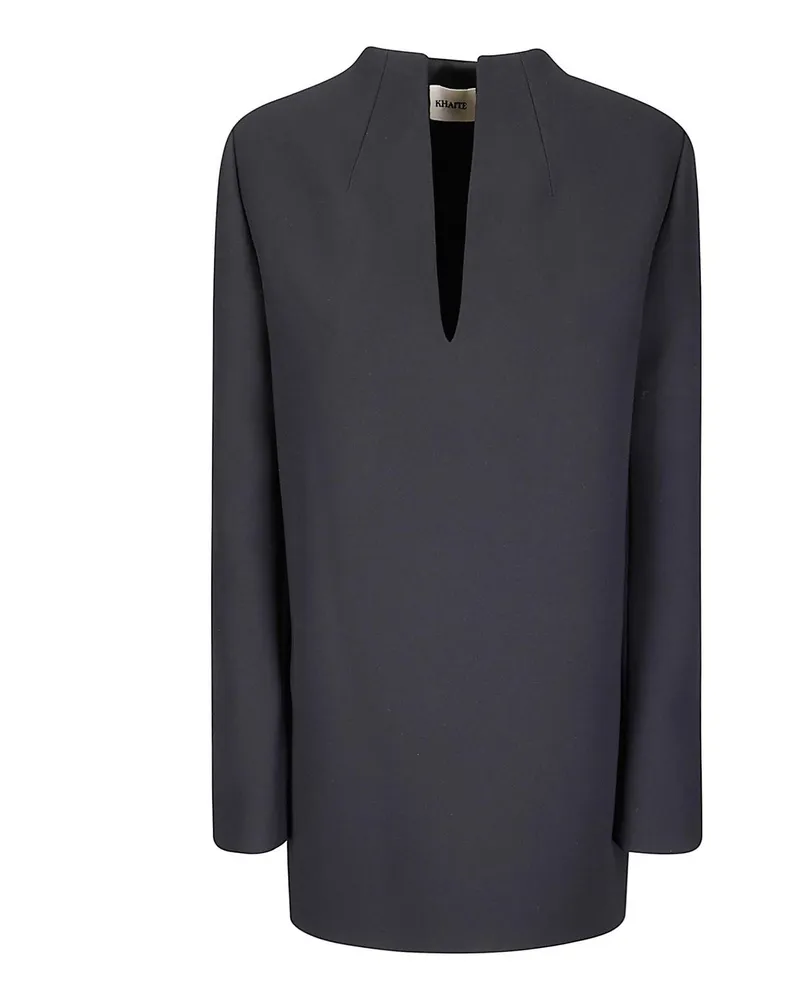 KHAITE Kurzes Kleid - Schwarz Schwarz