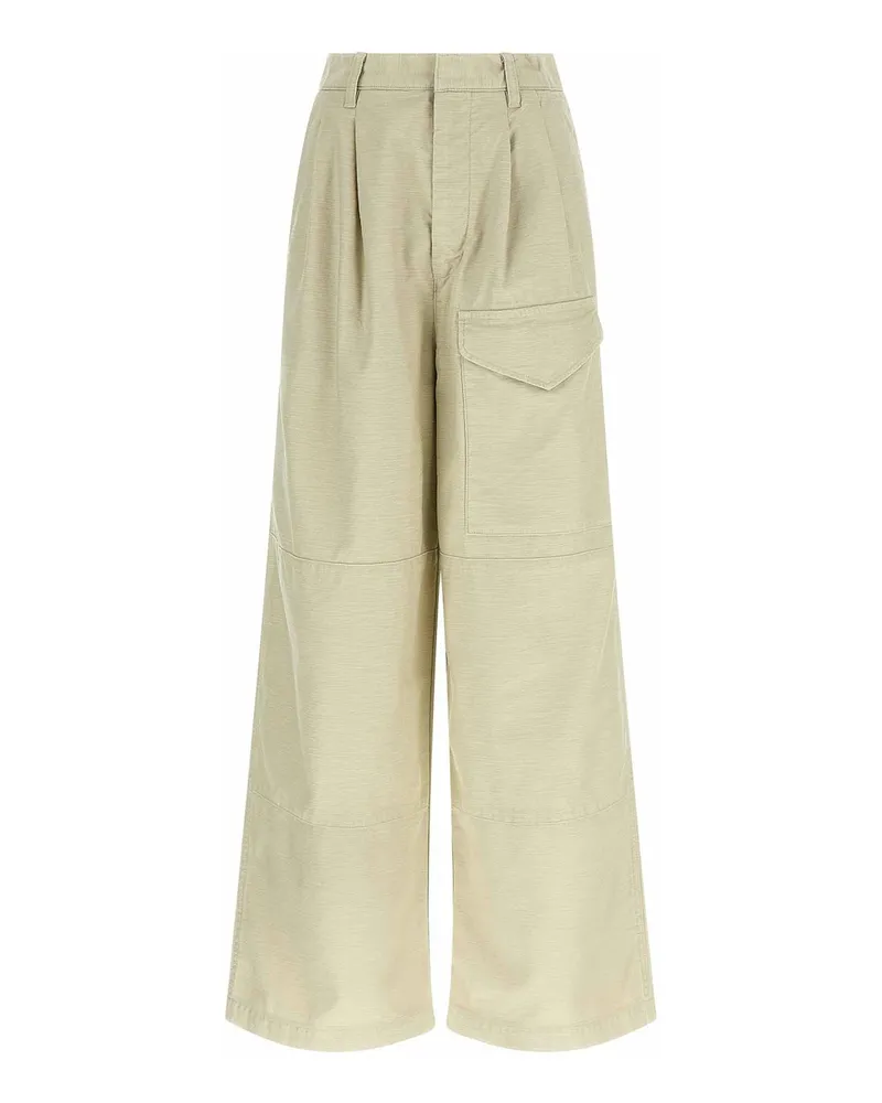 AURALEE Casual Hose - Beige Beige