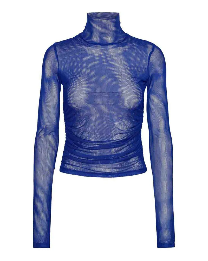 ROTATE Birger Christensen Rollkragenpullover - Blau Blau