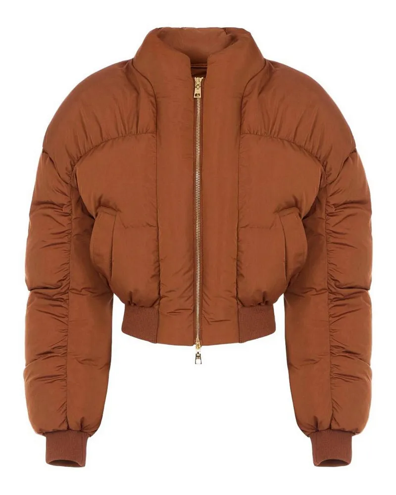 Elisabetta Franchi Bomberjacke - Braun Braun