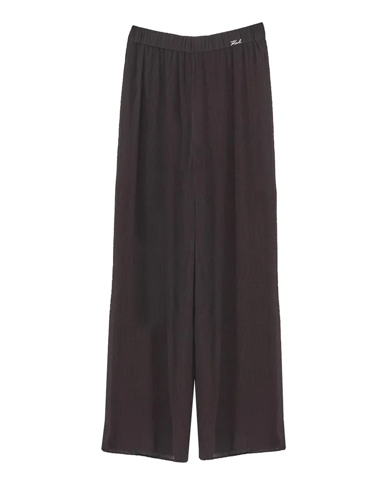 Karl Lagerfeld Casual Hose - Schwarz Schwarz