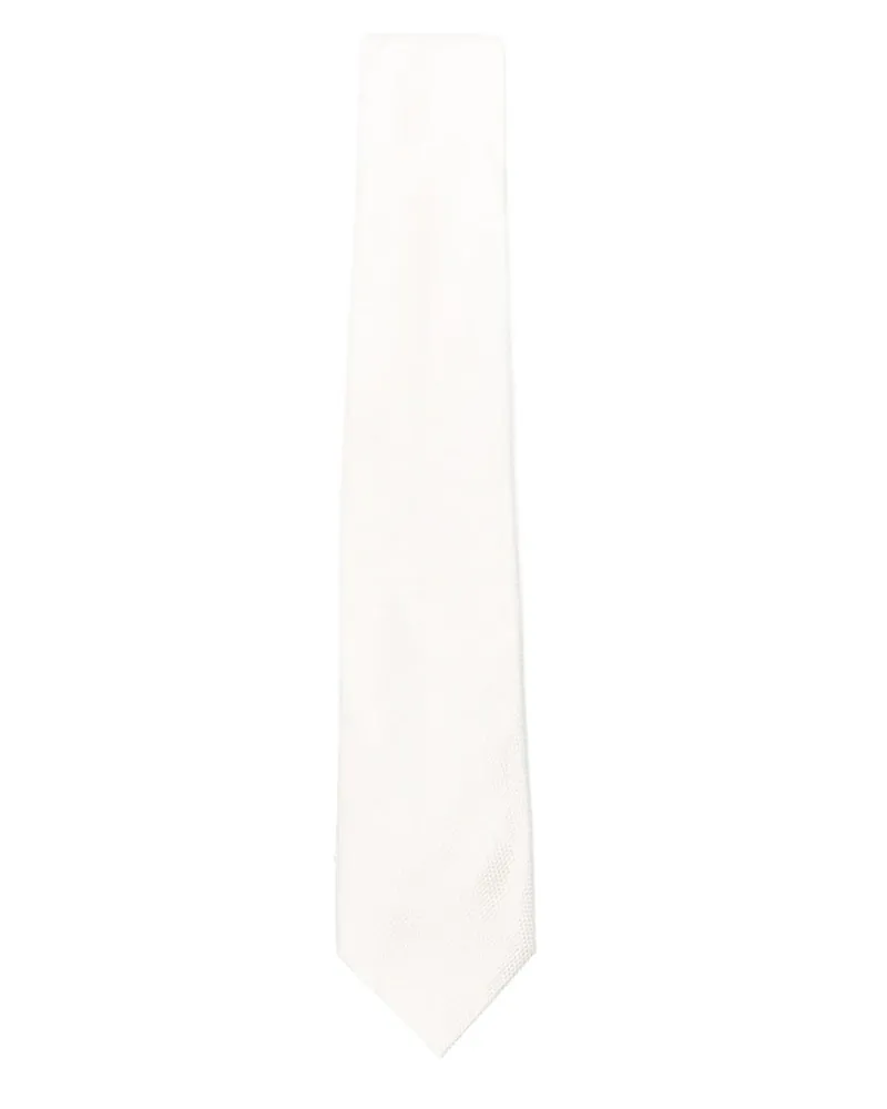 Tom Ford Krawatte - Weiß Weiß