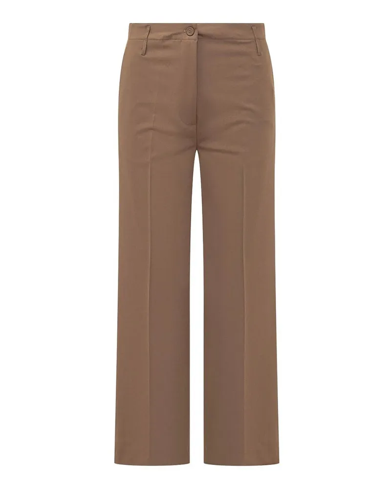 Semicouture Casual Hose - Beige Beige