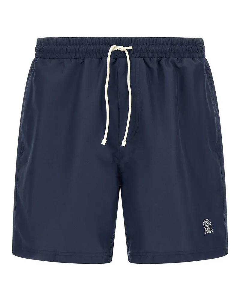 Brunello Cucinelli Badeanzug - Blau Blau