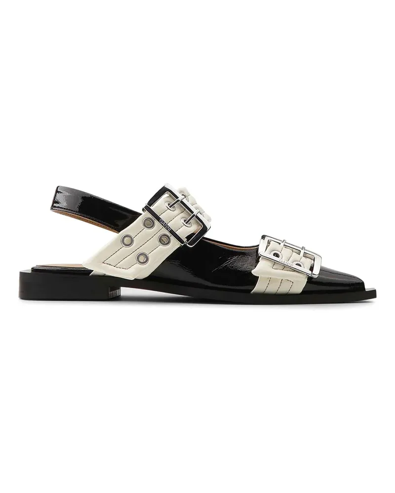 Ganni Sandalen - Weiß Weiß