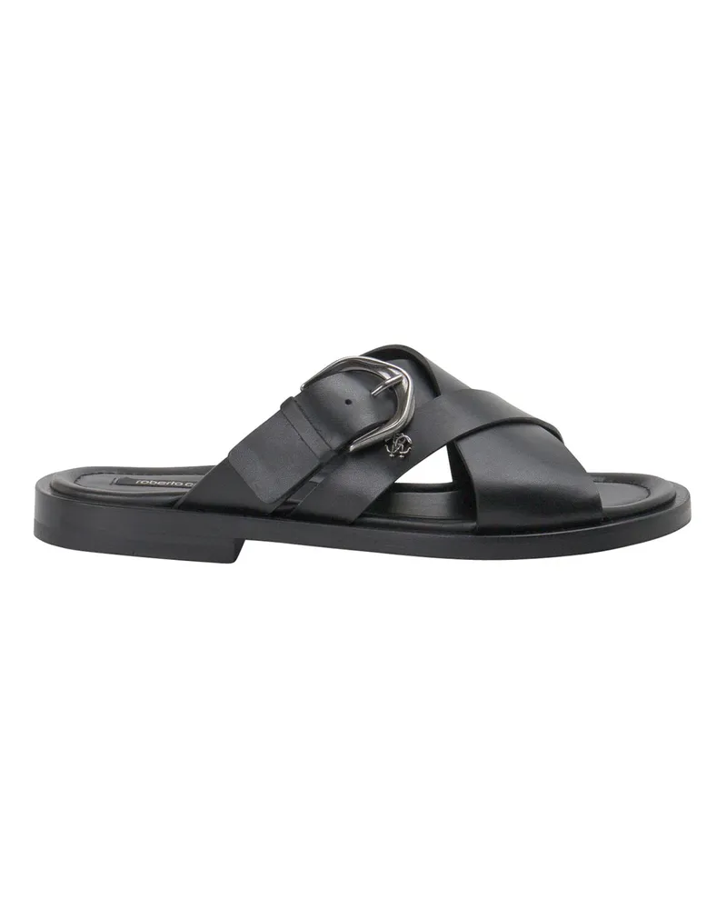 Roberto Cavalli Mokassins - Schwarz Schwarz