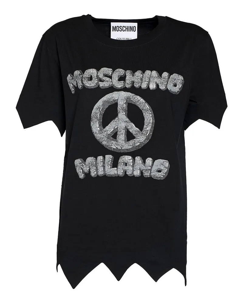 Moschino T-Shirt - Schwarz Schwarz