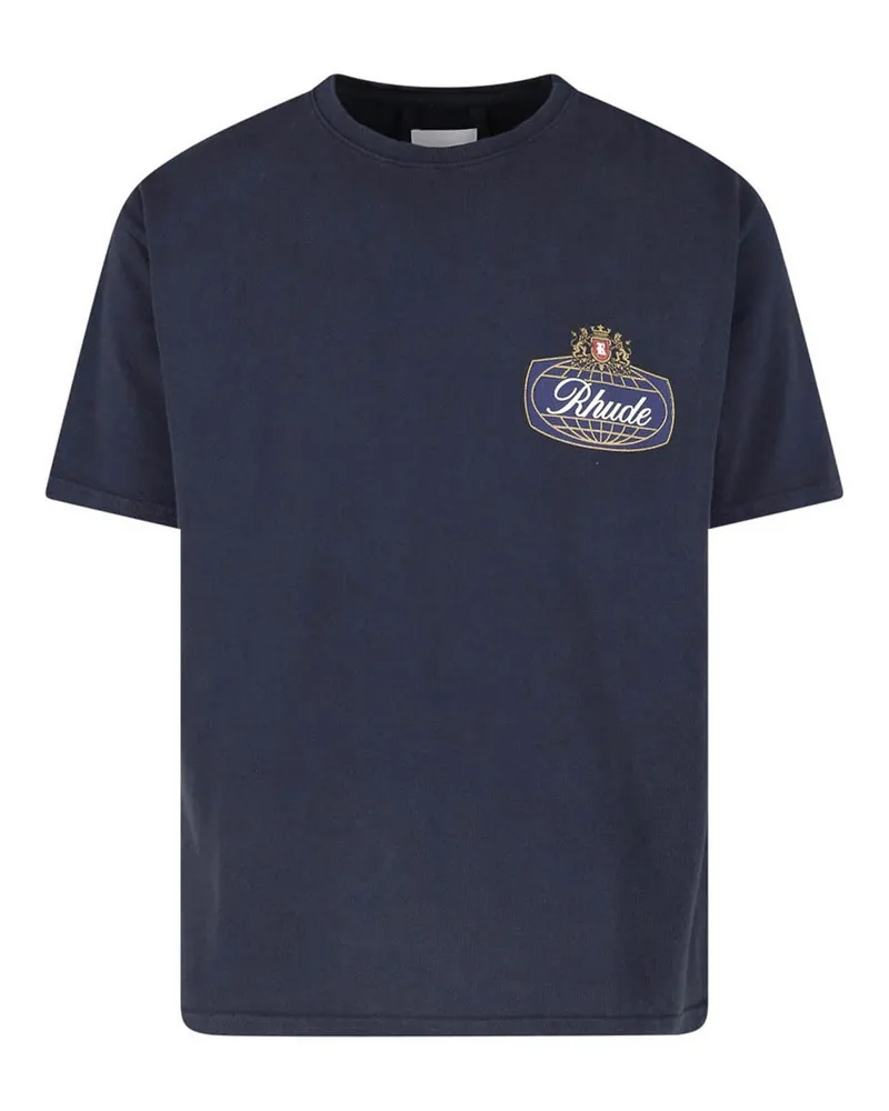 RHUDE T-Shirt - Schwarz Schwarz