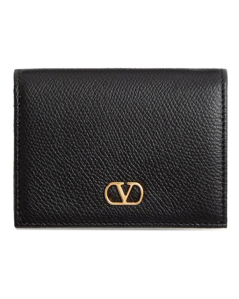 Valentino Garavani Portemonnaie - Schwarz Schwarz