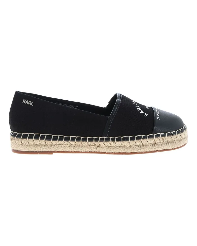 Karl Lagerfeld Espadrilles - Schwarz Schwarz