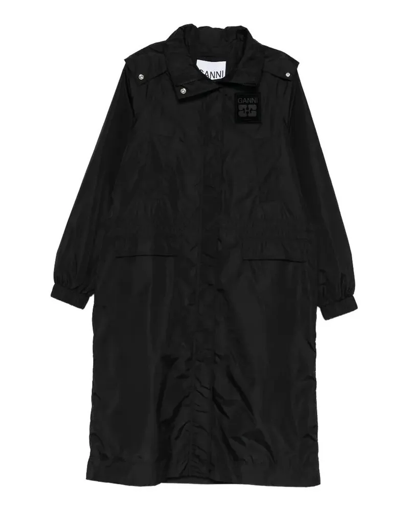 Ganni Parka - Schwarz Schwarz