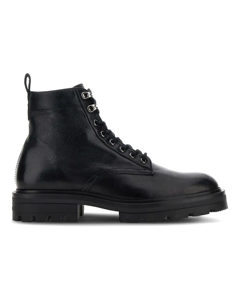 Hogan Stiefel - Schwarz Schwarz