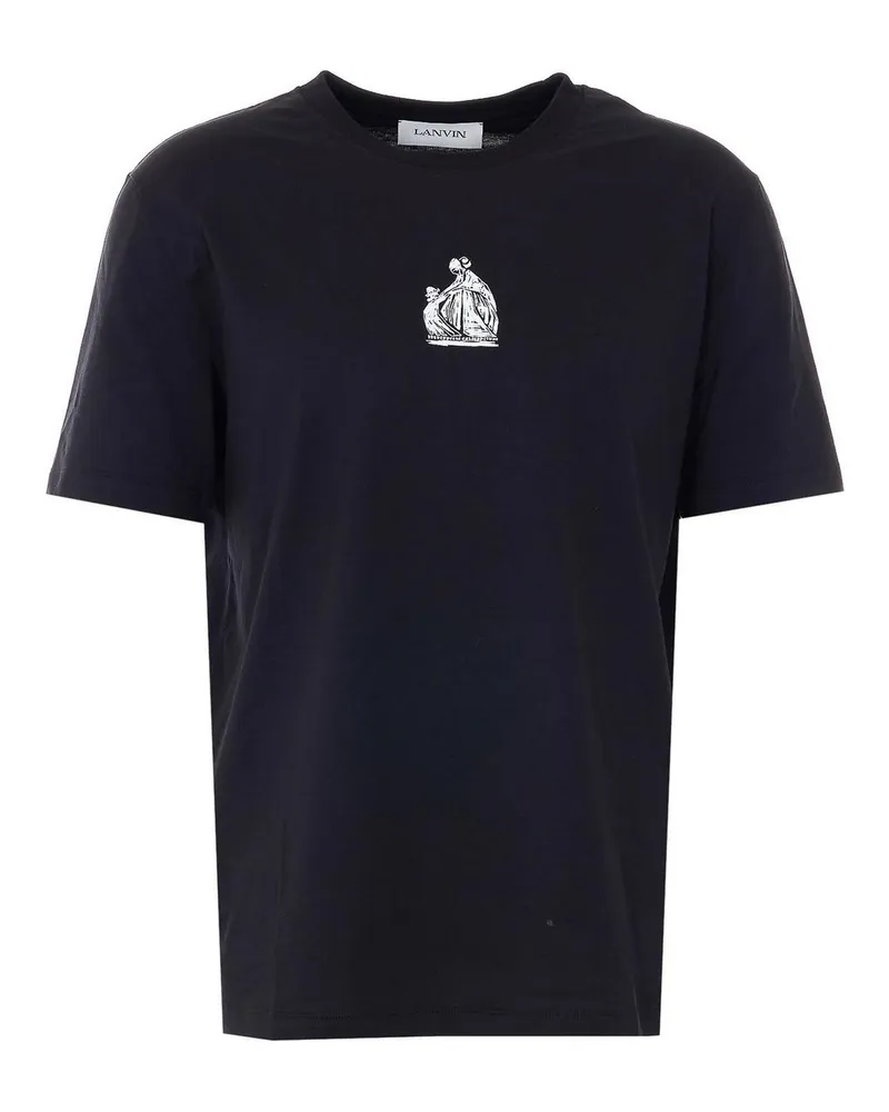 Lanvin T-Shirt - Schwarz Schwarz