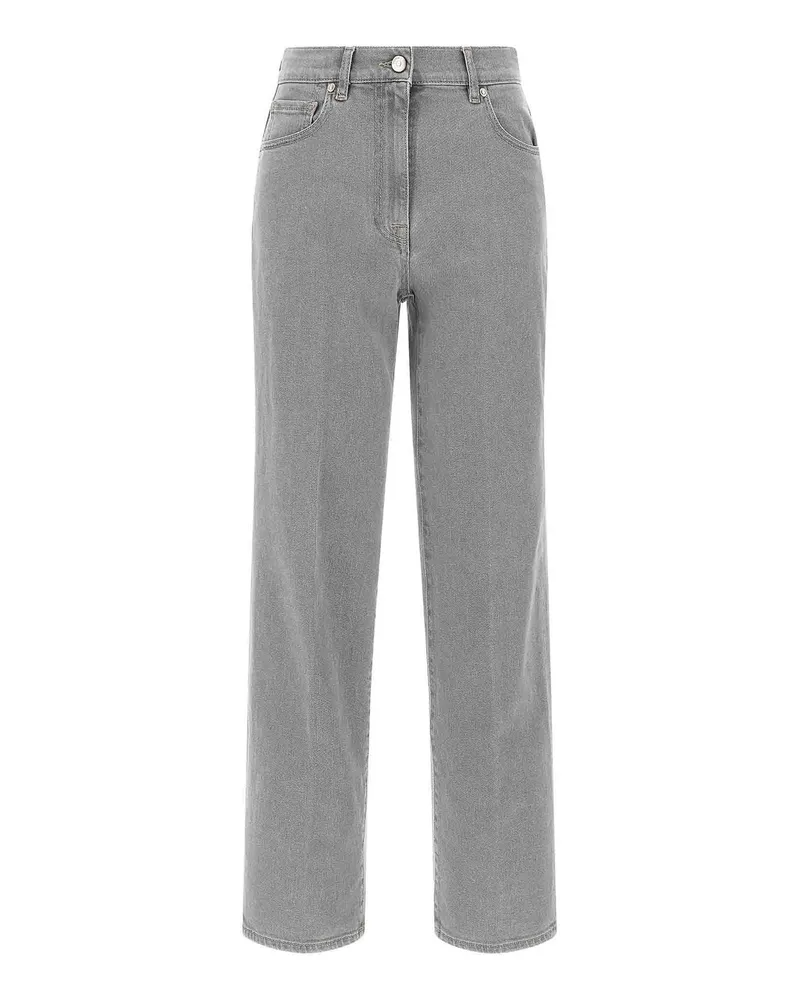 Peserico Bootcut Jeans - Grau Grau
