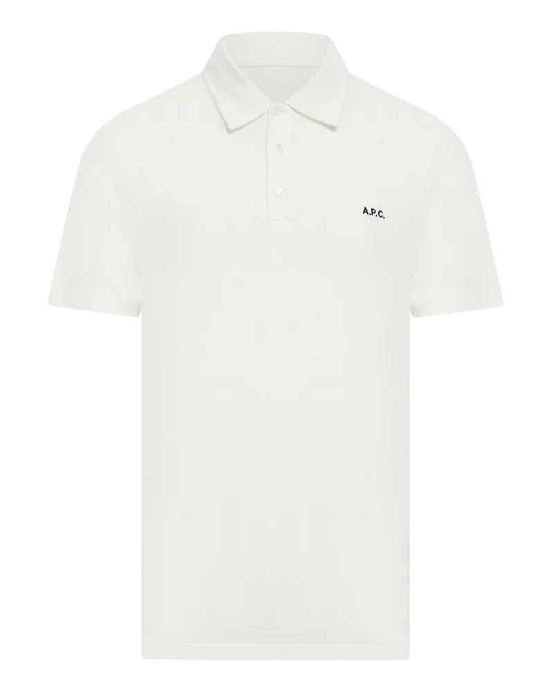 A.P.C. A. P.C. Poloshirt - Weiß Weiß