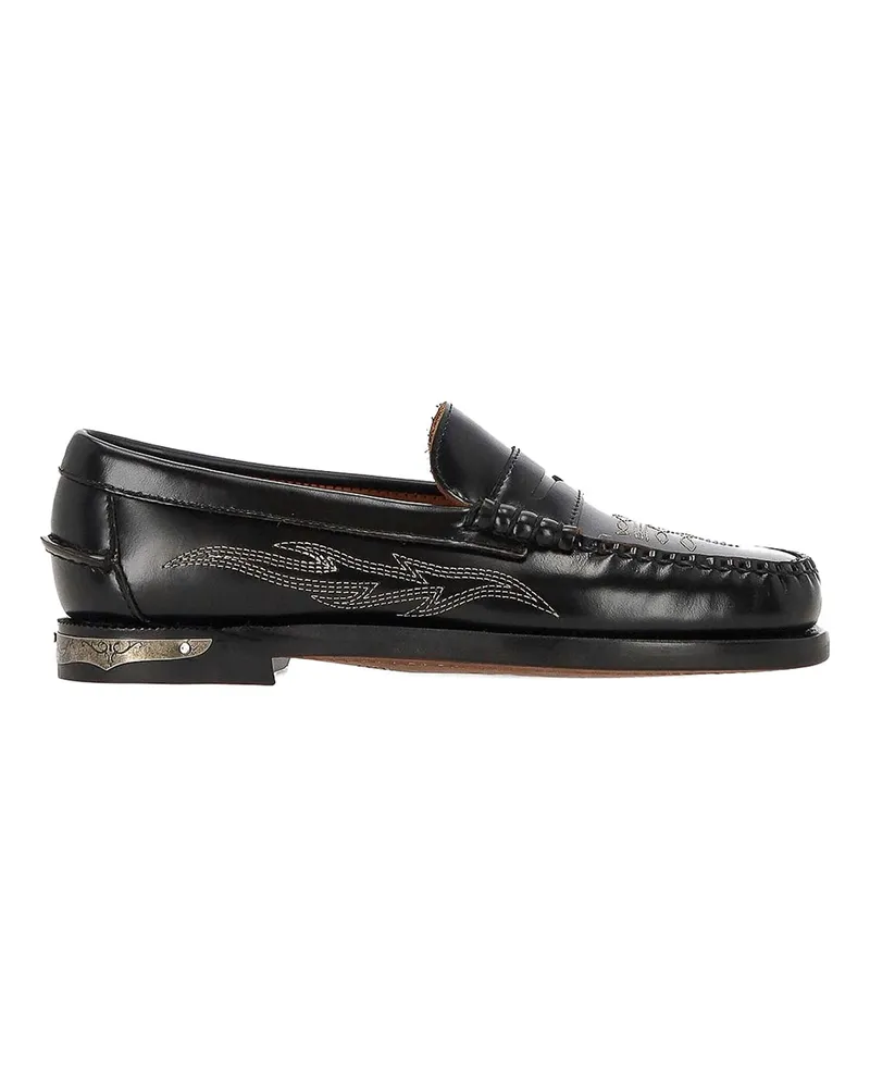 Sebago Mokassins - Schwarz Schwarz
