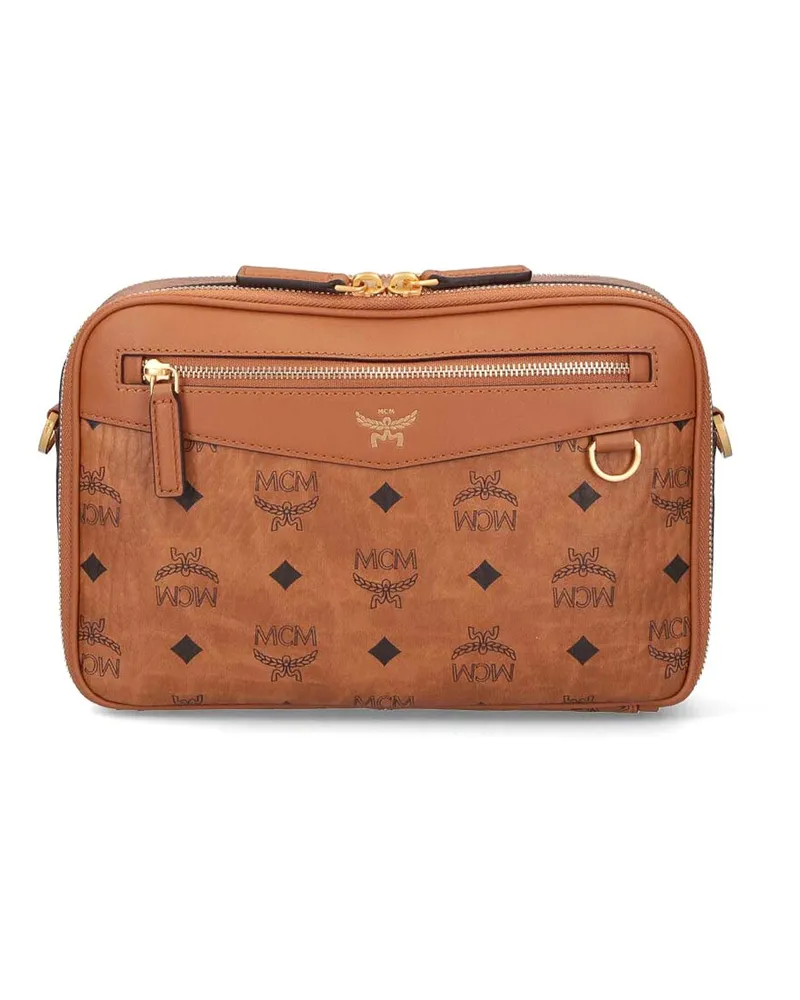 MCM Schultertasche - Braun Braun