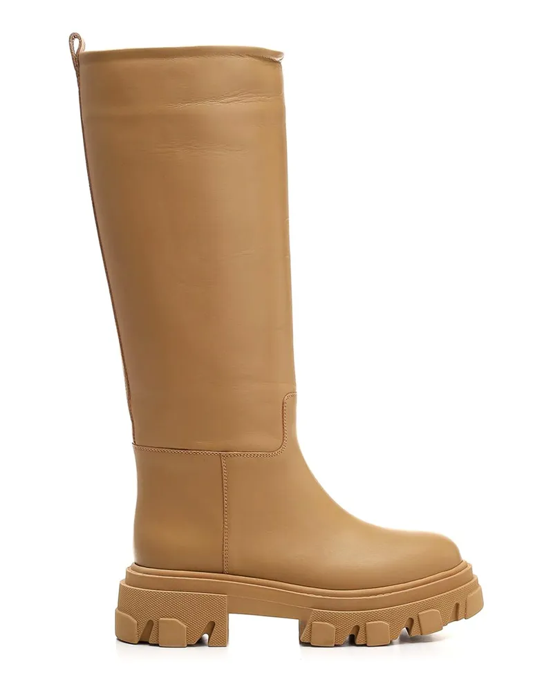 Gia Couture Stiefel - Beige Beige