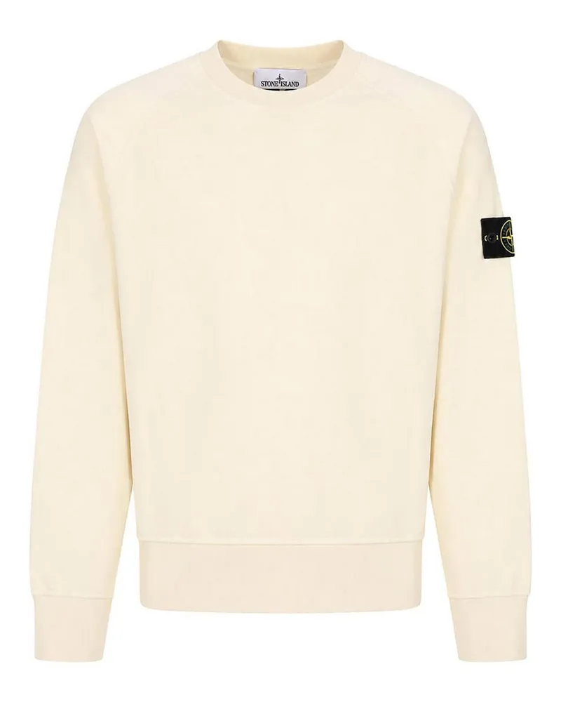 Stone Island Sweatshirt - Weiß Weiß