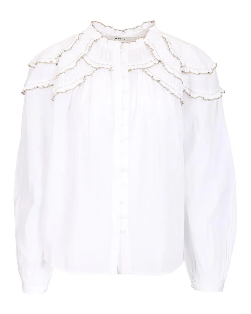 Étoile Isabel Marant Bluse - Weiß Weiß