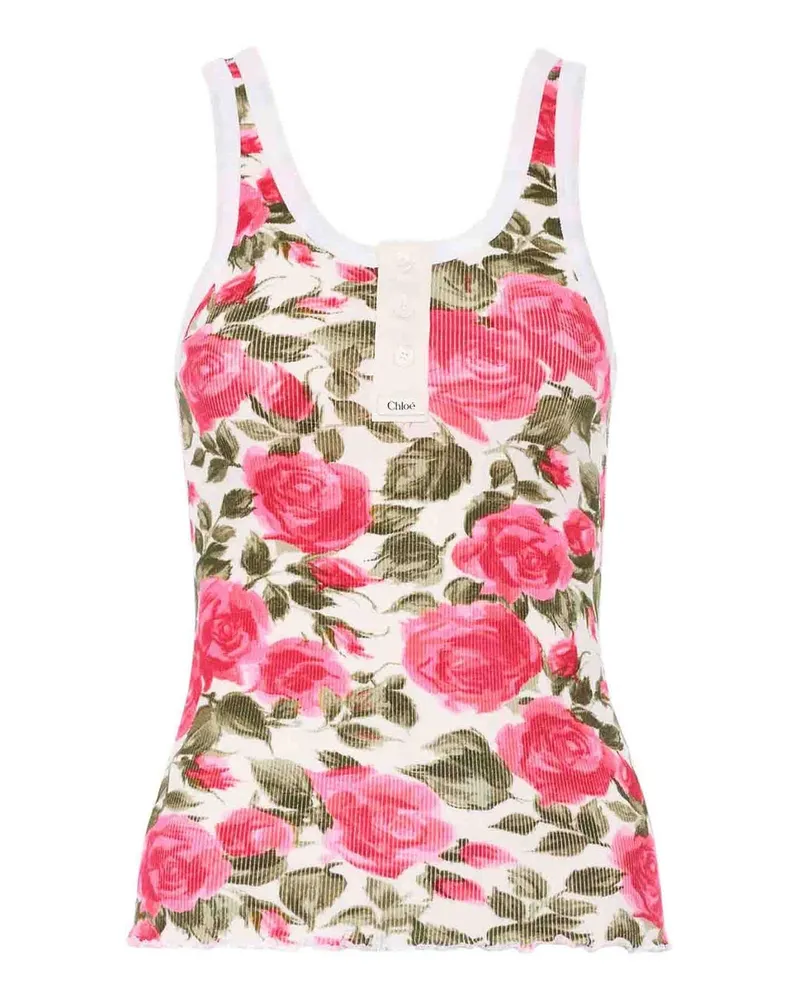 Chloé Top - Weiß Weiß