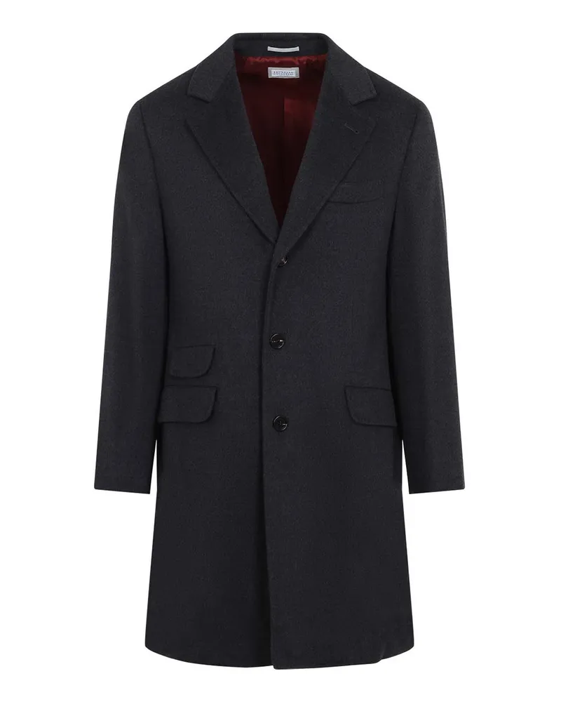 Brunello Cucinelli Trenchcoat - Schwarz Schwarz