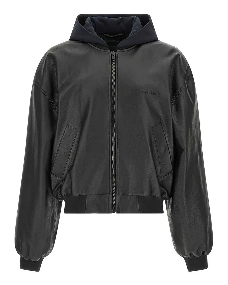 Balenciaga Bomberjacke - Schwarz Schwarz