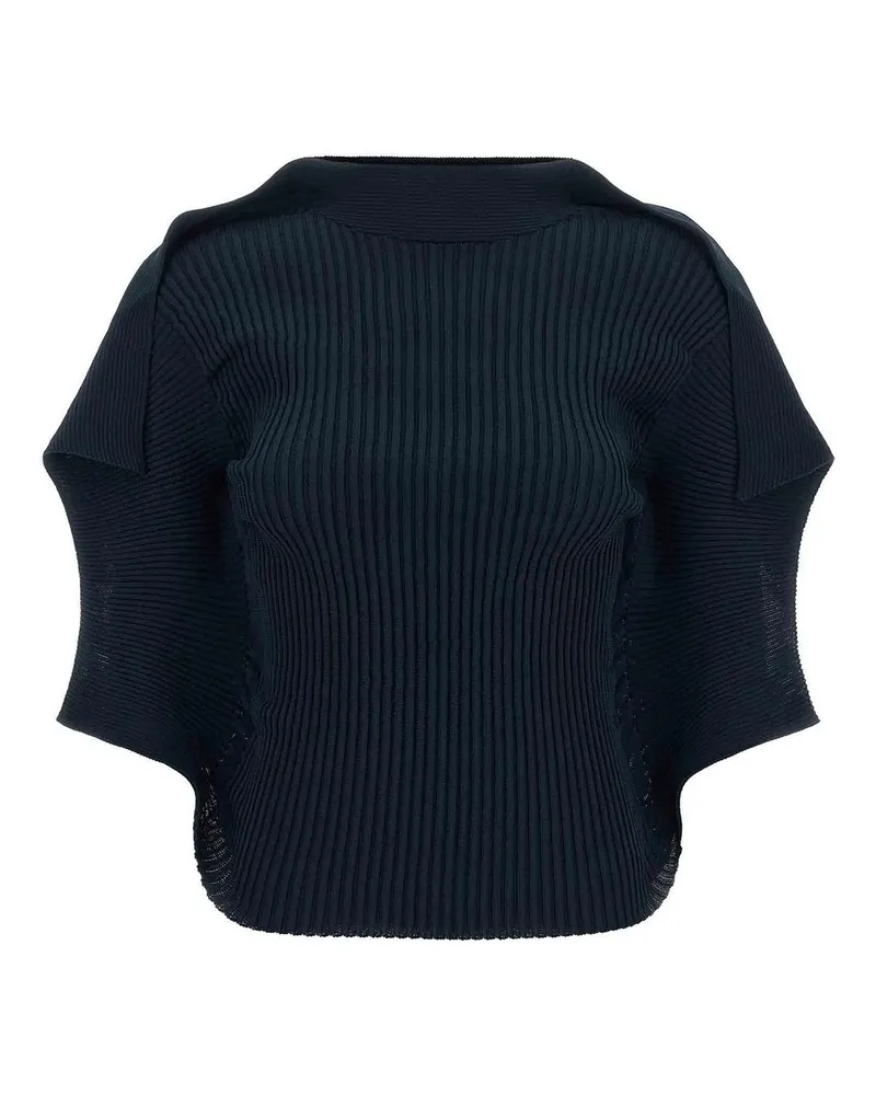 Issey Miyake Top - Blau Blau