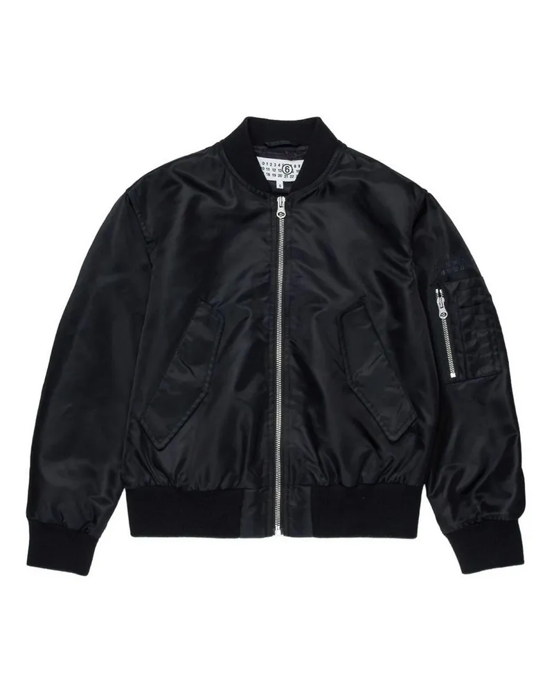 Maison Margiela Bomberjacke - Schwarz Schwarz