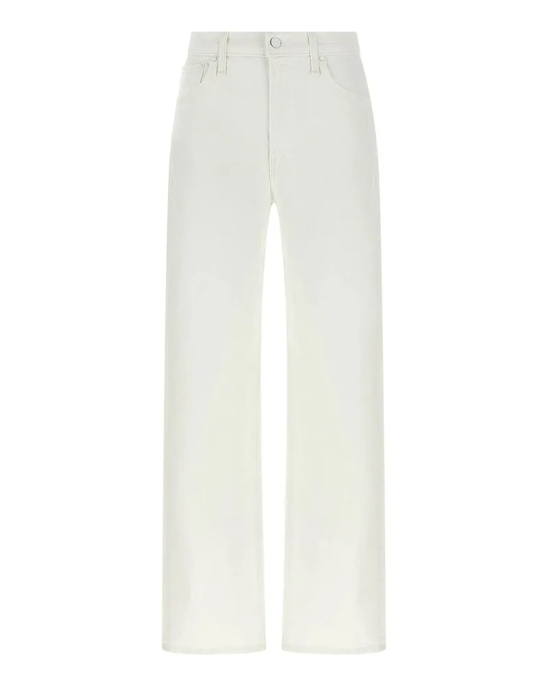 Mother Bootcut Jeans - Weiß Weiß