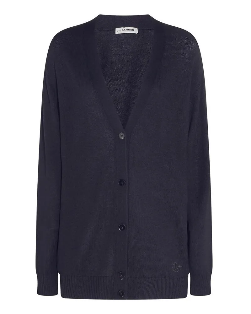 Jil Sander Cardigan - Blau Blau