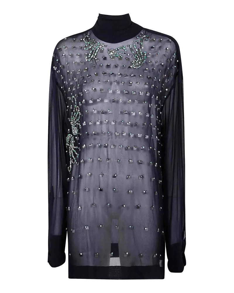 Dries van Noten Hemd - Blau Blau