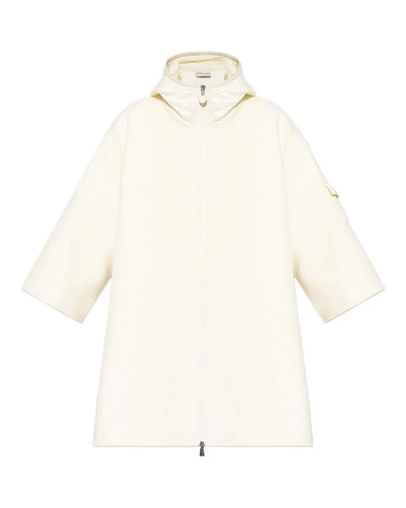 Moncler Kurzer Mantel - Beige Beige