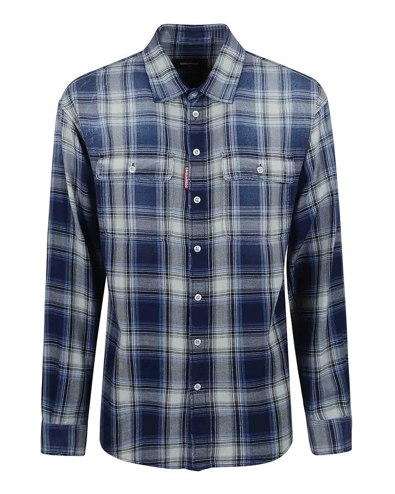 Dsquared2 Hemd - Schwarz Schwarz