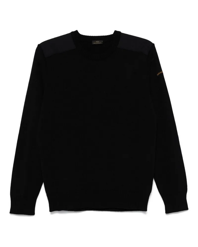 Paul & Shark U-Boot-Pullover - Schwarz Schwarz