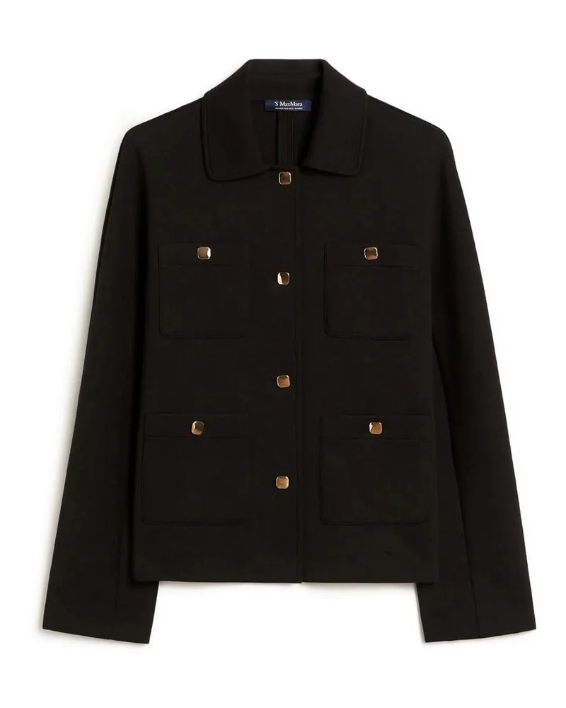 Max Mara Hemd - Schwarz Schwarz
