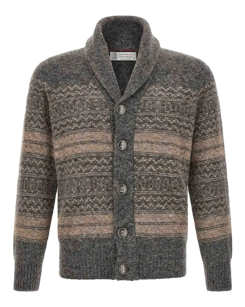 Brunello Cucinelli Cardigan - Grau Grau