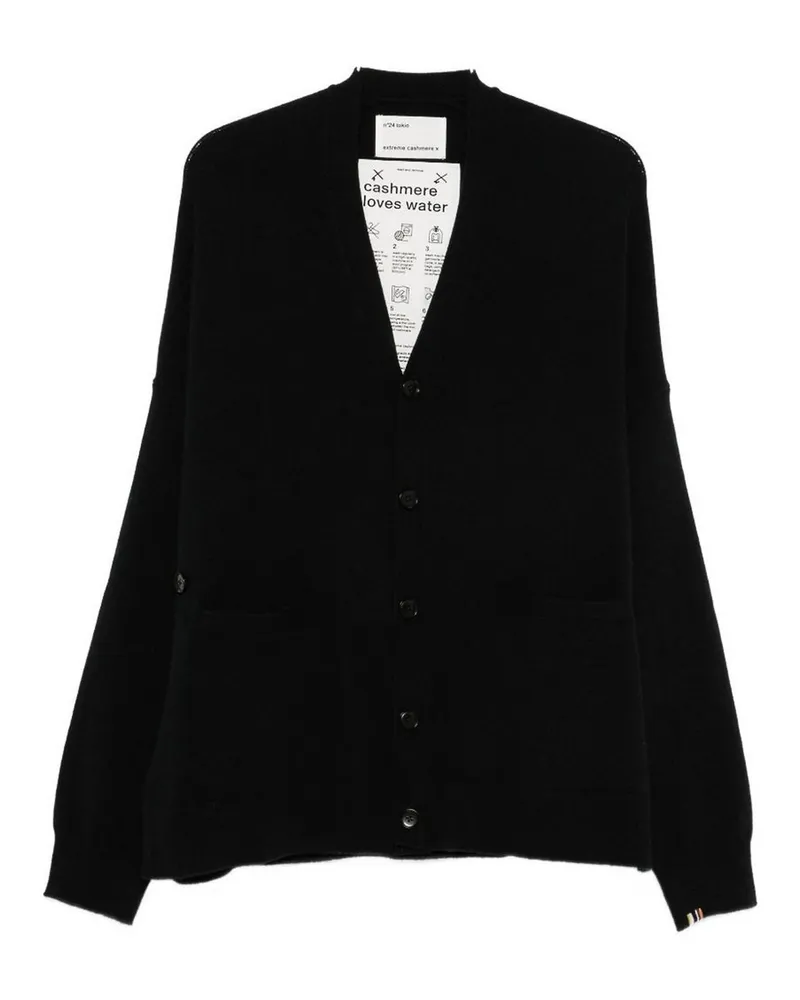 extreme cashmere Cardigan - Schwarz Schwarz