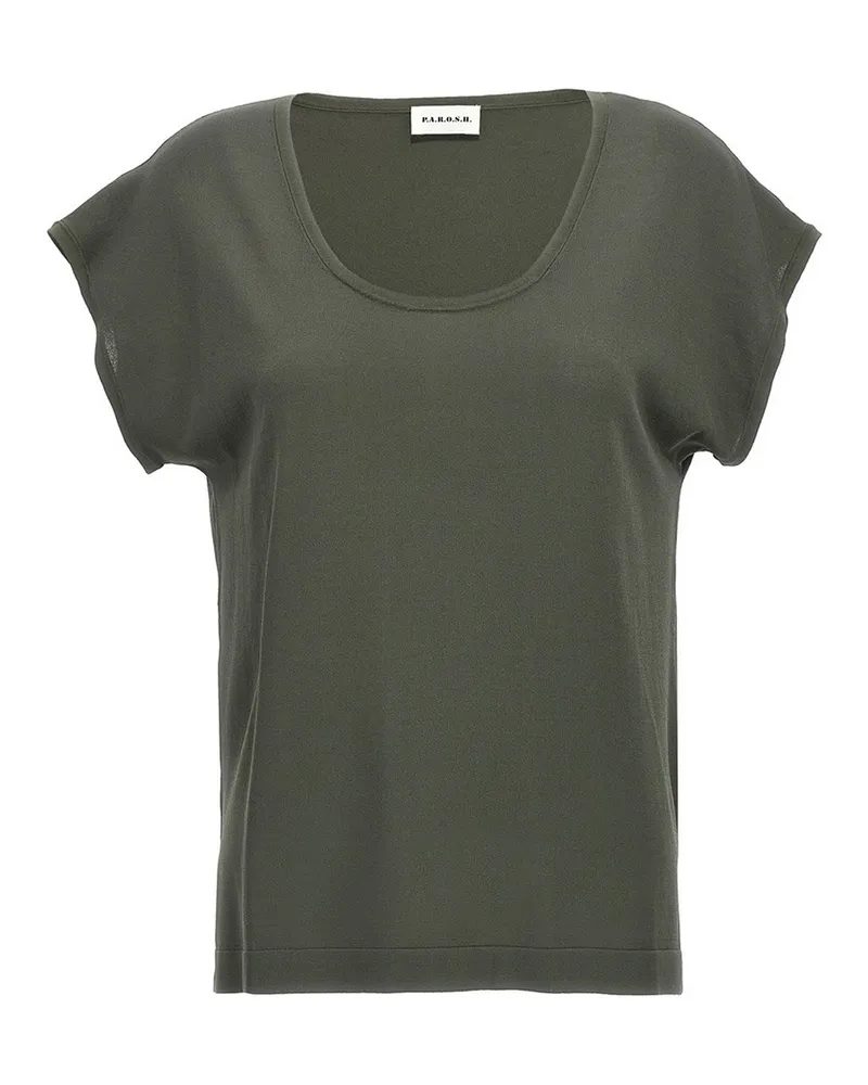 P.A.R.O.S.H. P. A.R. O.S. H. T-Shirt - Grün Grün