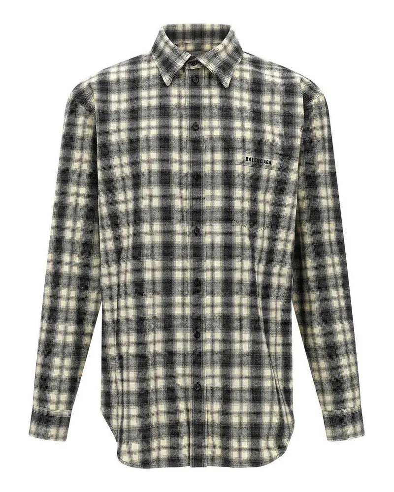Balenciaga Hemd - Weiß Weiß