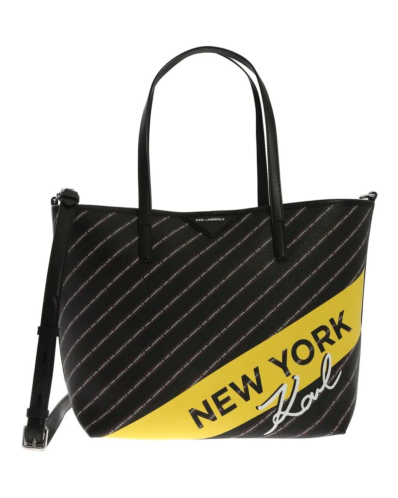 Karl Lagerfeld Shopper - Schwarz Schwarz