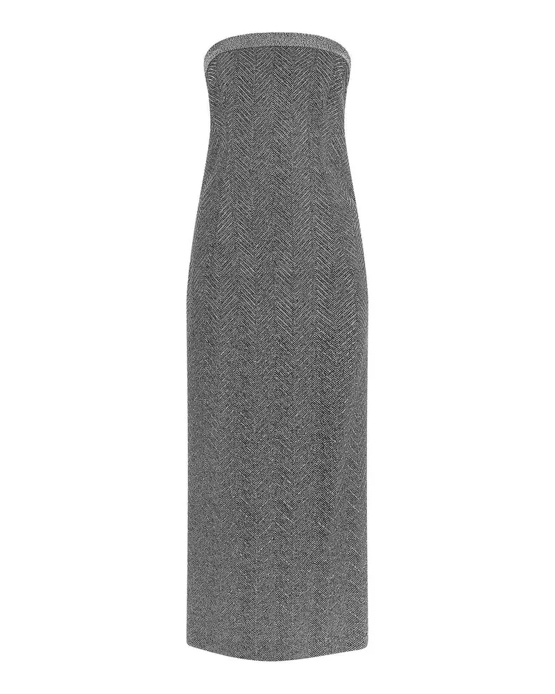 Ermanno Scervino Knielanges Kleid - Grau Grau